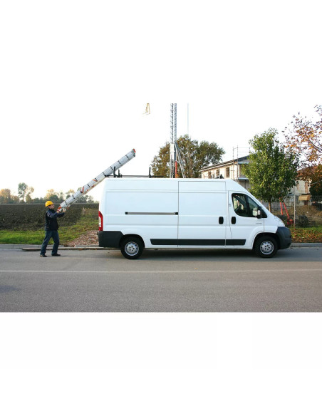 Kit rullo posteriore scorrevole 96cm per barre commerciali Nordrive kargo