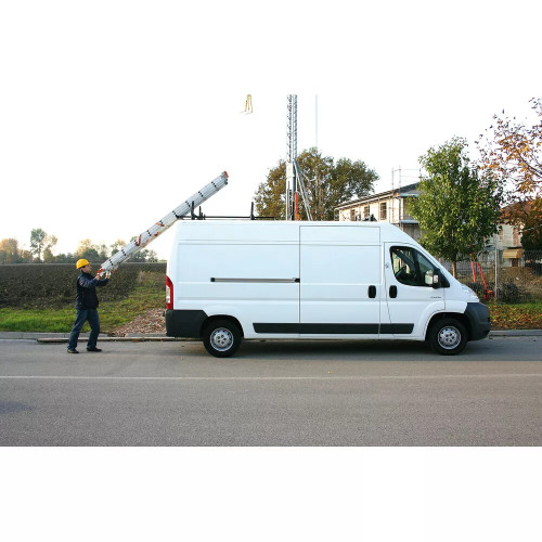 Kit rullo posteriore scorrevole 64cm per barre commerciali Nordrive kargo
