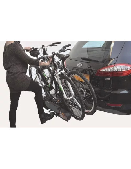 Portabici per gancio traino inclinabile Pure Instinct Towball 2 bici