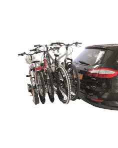 Portabici per gancio traino inclinabile Siena 4 bici 2