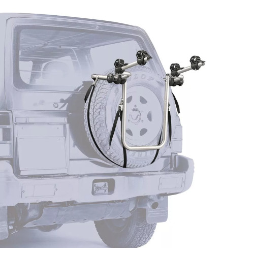Portabici posteriore per ruota di scorta fuoristrada 2 bici Bike Carrier
