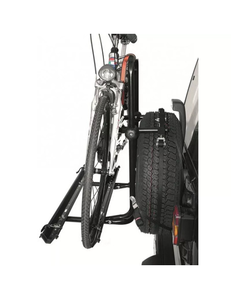 Portabici posteriore per ruota di scorta fuoristrada 2 bici Brennero