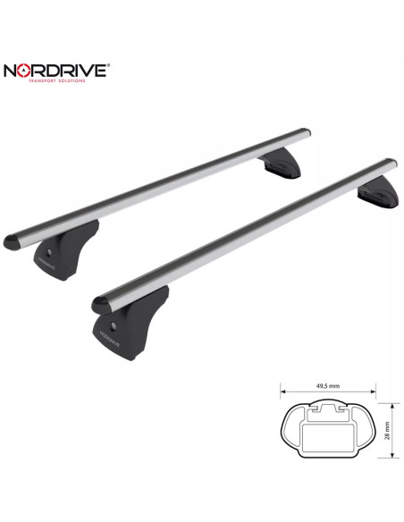 Barre portatutto alluminio alumia per Mazda CX-60 dal 2022