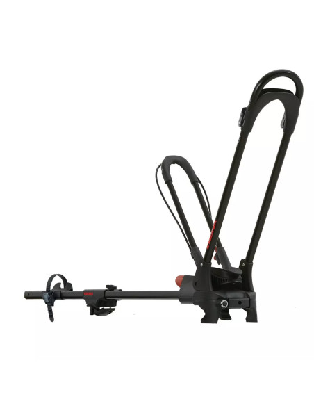 Frontloader Portabici per barre portatutto con fissaggio ruota anteriore