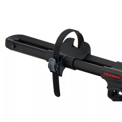Frontloader Portabici per barre portatutto con fissaggio ruota anteriore
