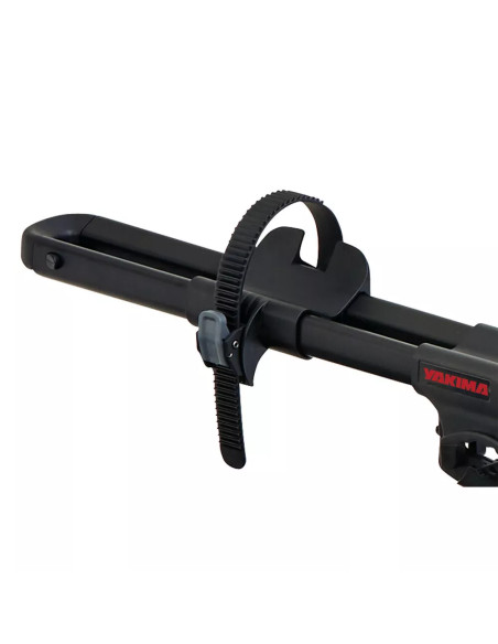 Frontloader Portabici per barre portatutto con fissaggio ruota anteriore