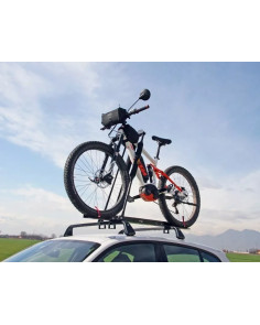 Portabici da tetto per barre portatutto Prealpina Senior 7009
