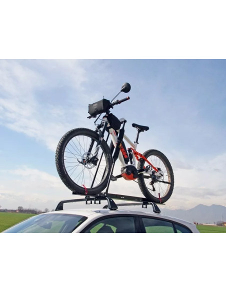Portabici da tetto per barre portatutto Prealpina Senior 7009
