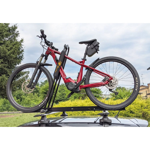 Portabici da tetto per barre portatutto Prealpina Senior 7009
