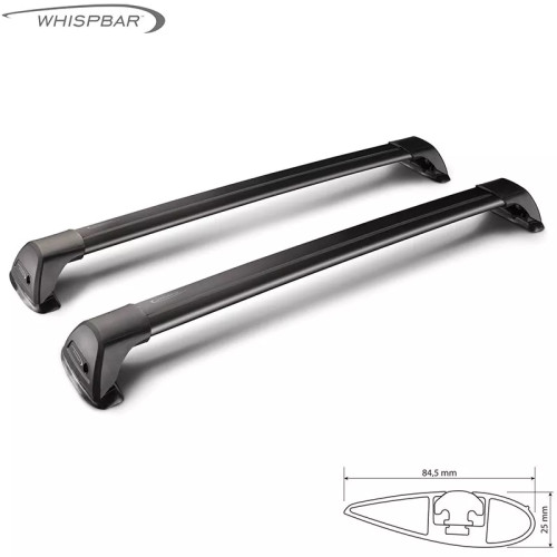 Barre portatutto portapacchi alluminio nero Hyundai Ioniq 2016-2022