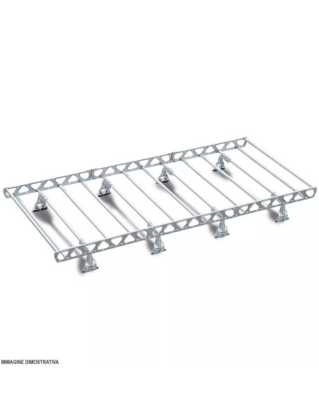 Bagagliera Omega Vans 202x142cm Peugeot Partner-Ranch 2008-2018