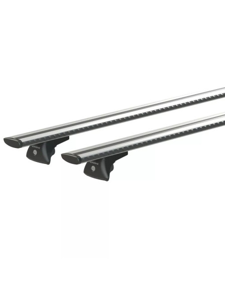 Barre portatutto portapacchi alluminio 108cm Silenzio In-Rail profilo integrato