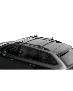 Barre portatutto portapacchi alluminio 120cm Silenzio Rail per corrimano aperti 2