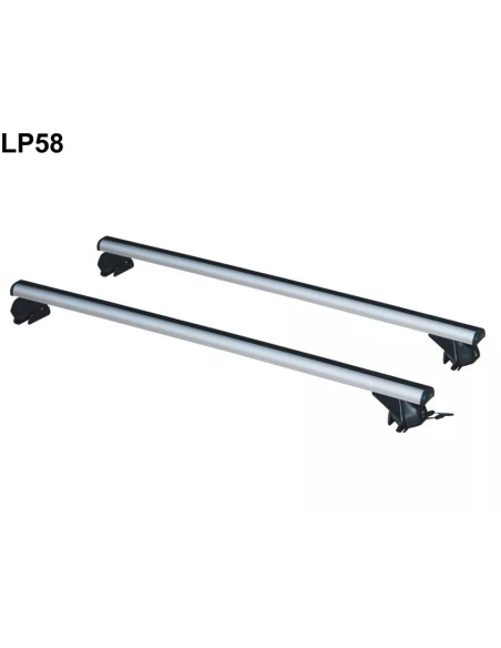 Kit barre portatutto premontate LP58 per Kia Sorento dal 2015 railing
