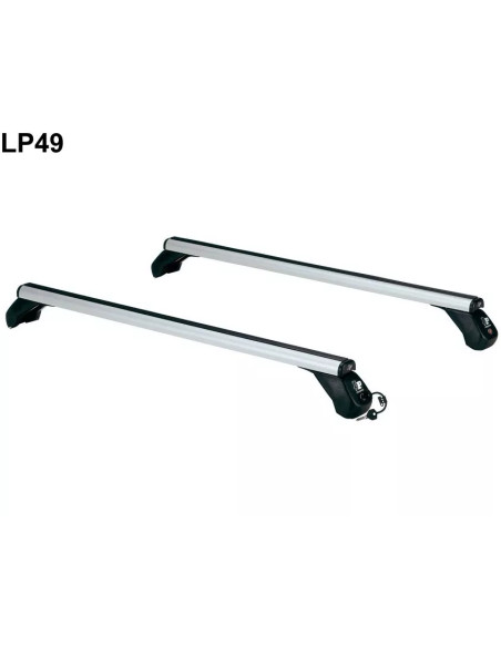 Kit barre portatutto LP49 per Mazda 2 5 porte dal 2014