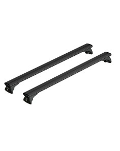Barre portatutto portapacchi alluminio nero 108cm Silenzio profilo integrato
