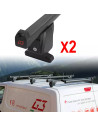 2 barre portatutto portapacchi acciaio G3 Hyundai H1