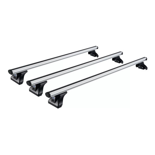 3 Barre portatutto commerciali Cargo AF alluminio Fiat Doblo' II 2010-2022