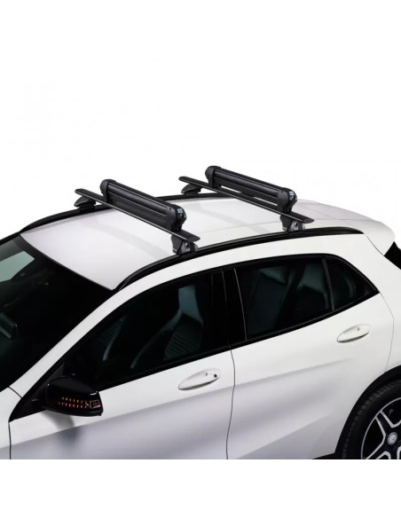Portasci e Snowboard per barre Cruz Ski Rack Dark 6 sci o 4 snow