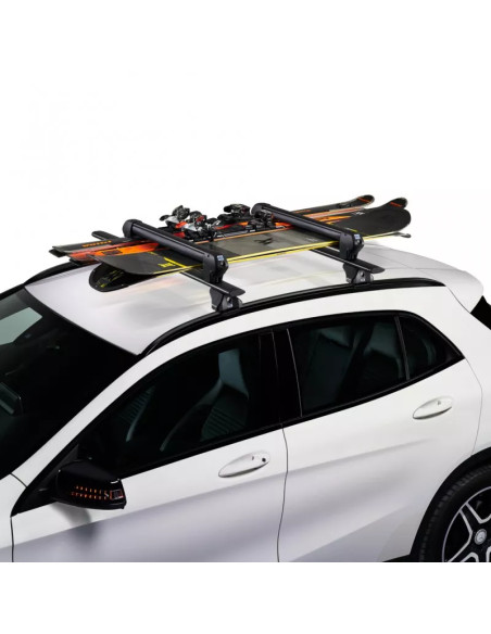 Portasci e Snowboard per barre Cruz Ski Rack Dark 6 sci o 4 snow