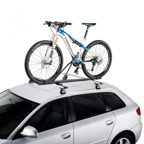 Portabici da tetto in acciaio nero Bike Rack N