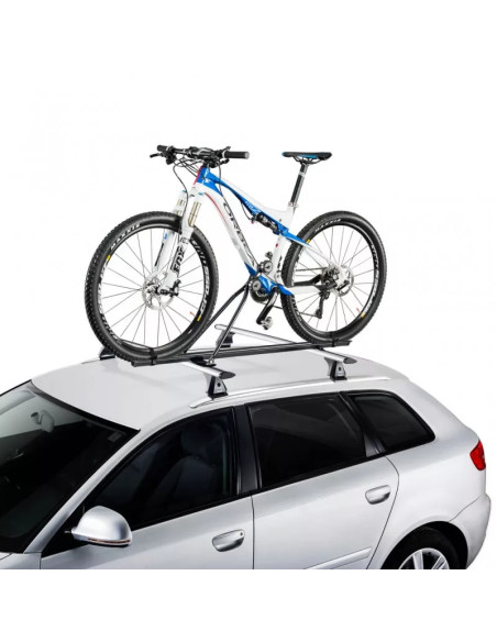 Portabici da tetto in acciaio nero Bike Rack N