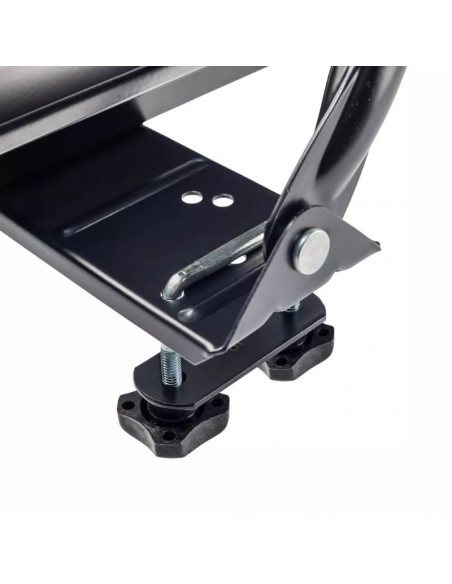 Portabici da tetto in acciaio nero Bike Rack N