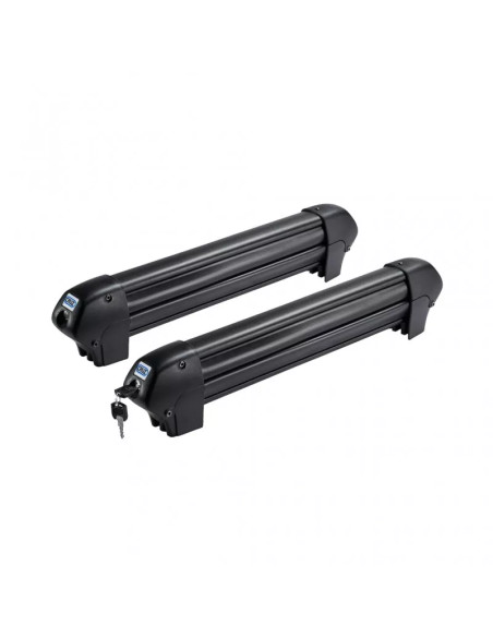 Portasci e Snowboard per barre Cruz Ski Rack Dark 4 sci o 2 snow