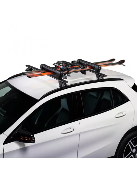 Portasci e Snowboard per barre Cruz Ski Rack Dark 4 sci o 2 snow
