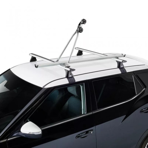 Portabici da tetto in acciaio grigio Bike Rack G