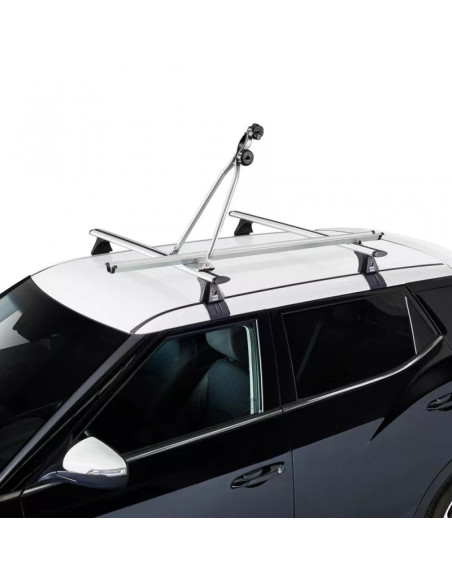 Portabici da tetto in acciaio grigio Bike Rack G