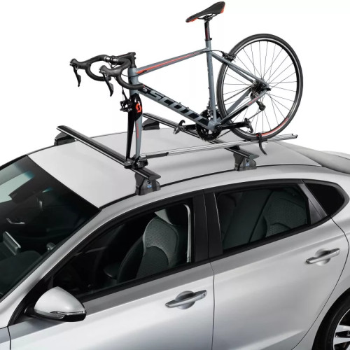 Portabici da tetto in alluminio con fissaggio a forcella Cruz Criterium