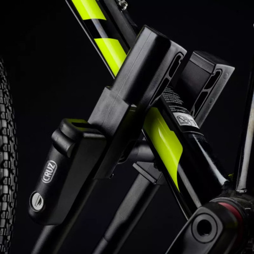 Portabici da tetto in alluminio nero con chiave Race Dark