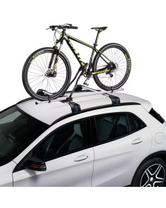 Portabici da tetto in alluminio con chiave Cruz Race