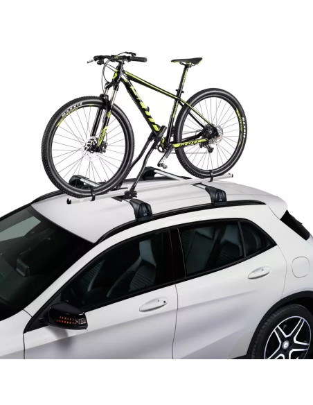 Portabici da tetto in alluminio con chiave Cruz Race