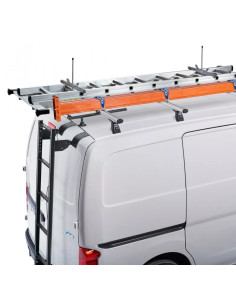 Scaletta posteriore Cruz in acciao 155cm per Peugeot Traveller dal 2016 H1 2