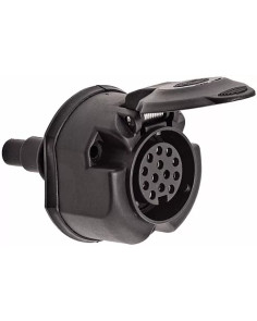 Presa 13 poli 12V in plastica per rimorchi