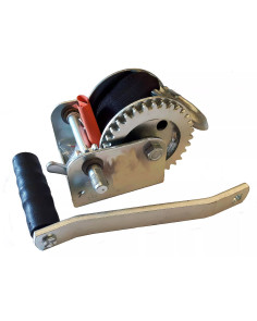 Argano manuale DL600A con fascia 4600mm 272kg senza carter per rimorchio