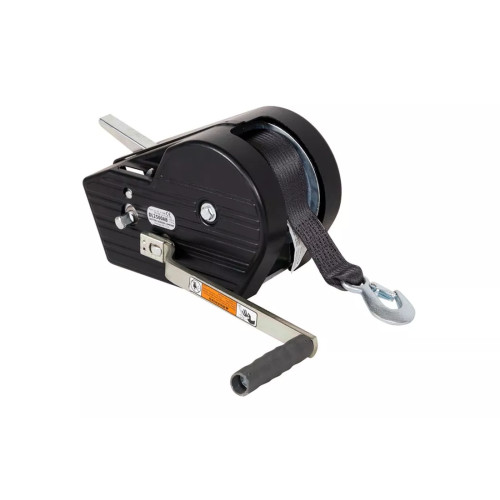 Argano manuale DL2500 ABSC con fascia 10000mm 1134kg per rimorchio