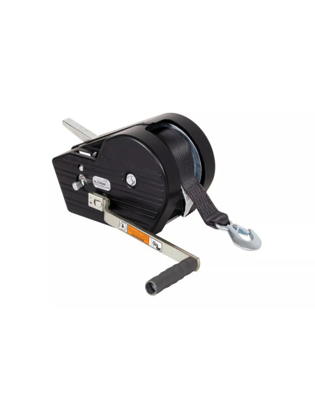 Argano manuale DL2500 ABSC con fascia 10000mm 1134kg per rimorchio