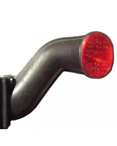 Fanale ingombro laterale destro rosso/bianco 47615218 per rimorchi