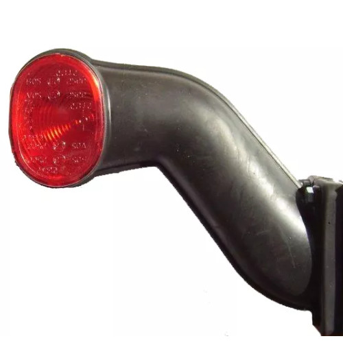 Fanale ingombro laterale sinistro rosso/bianco 47615219 per rimorchi