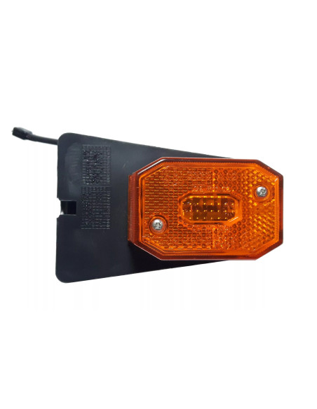 Fanale posizione laterale arancione singolo 27558 per rimorchi