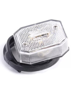 Fanale posizione anteriore bianco singolo 44699 per rimorchi