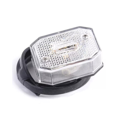 Fanale posizione anteriore bianco singolo 44699 per rimorchi