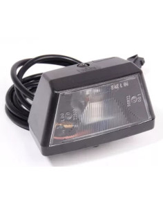 Fanale targa singolo 31873 per rimorchi