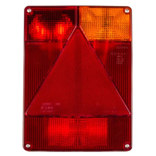 Vetro per fanale multifunzione DX rimorchi Ellebi LBW600