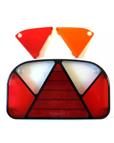 Vetro per fanale multipoint II DX/SX per rimorchi