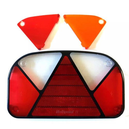 Vetro per fanale multipoint II DX/SX per rimorchi