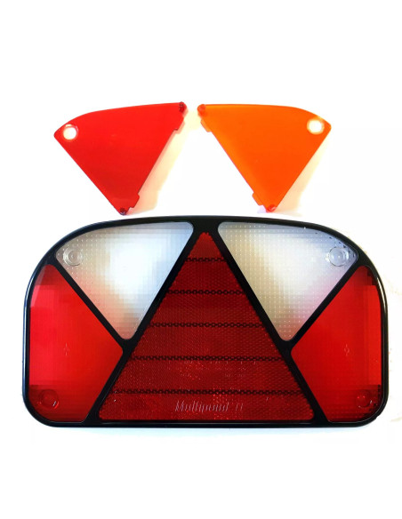 Vetro per fanale multipoint II DX/SX per rimorchi